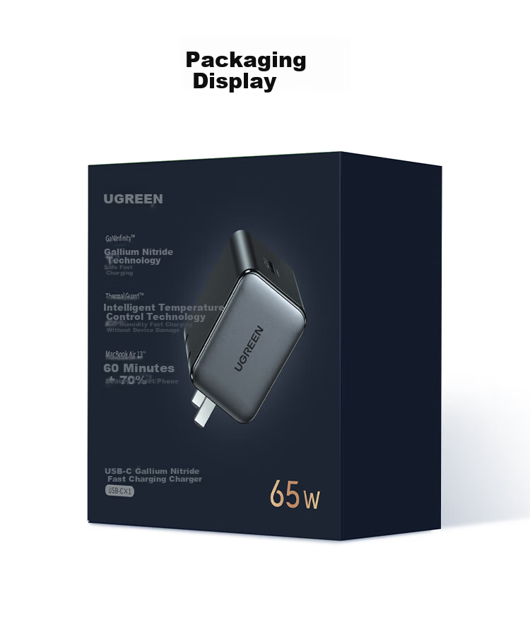 UGREEN [18 Fast Charging] 65W Apple Charger Compatible with IPhone 18 Pro Max/Duo, 60W/45W GaN Charging Head for Xiaomi, Huawei Phones And Laptops 22