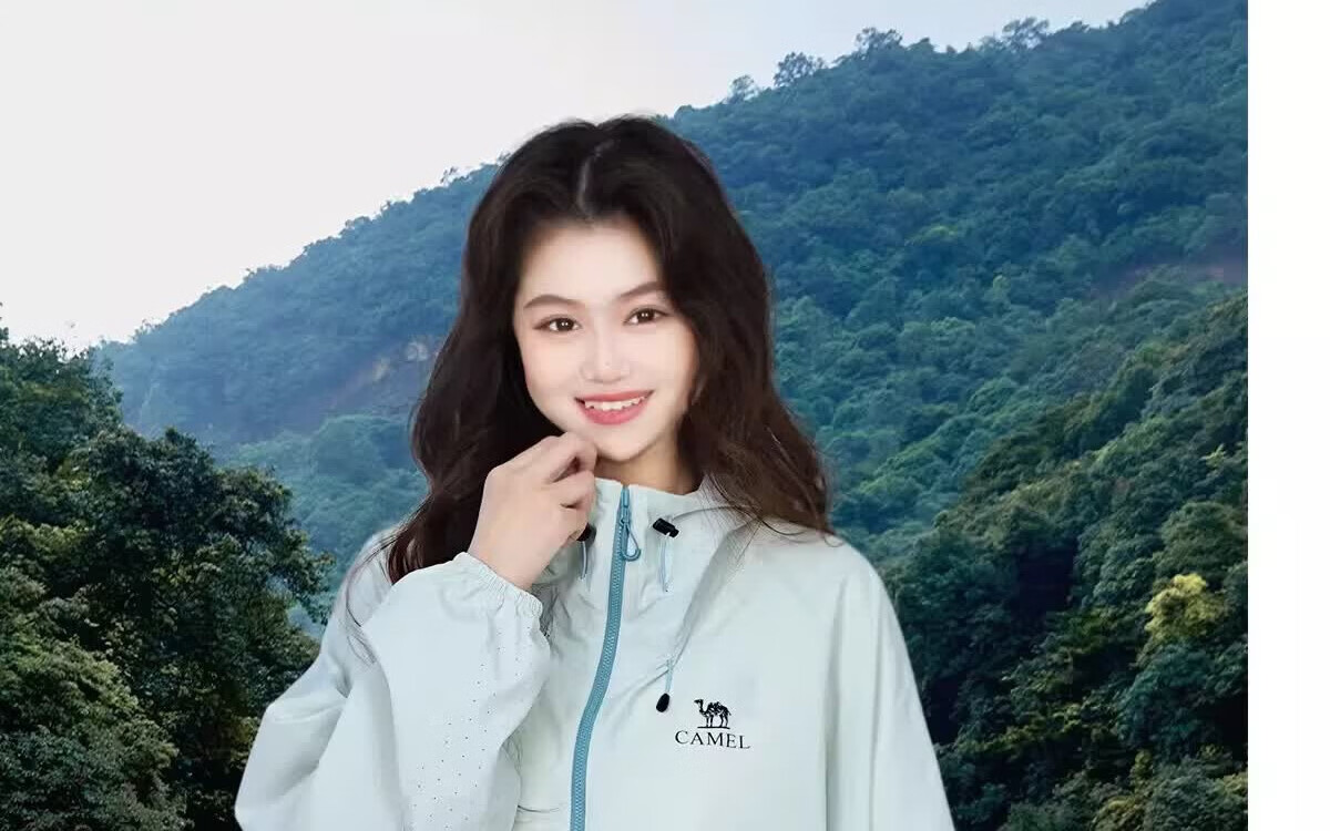 CAMEL Dilireba Same Style Original Yarn Sun Protection Jacket 2026 Spring Summer New Cool Heat-Shielding UV Protection Coat 3