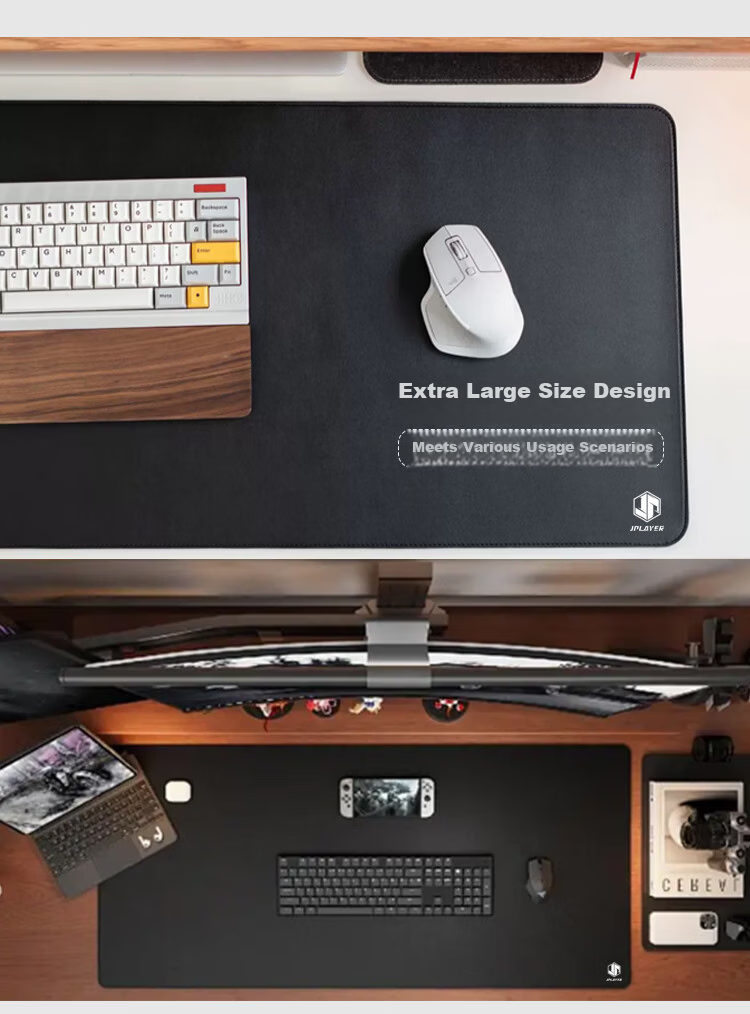 JPLAYER Shortcut Key Mouse Pad Small Office Laptop Cute Cartoon Shortcut Desk Mat 260x210x3mm 3