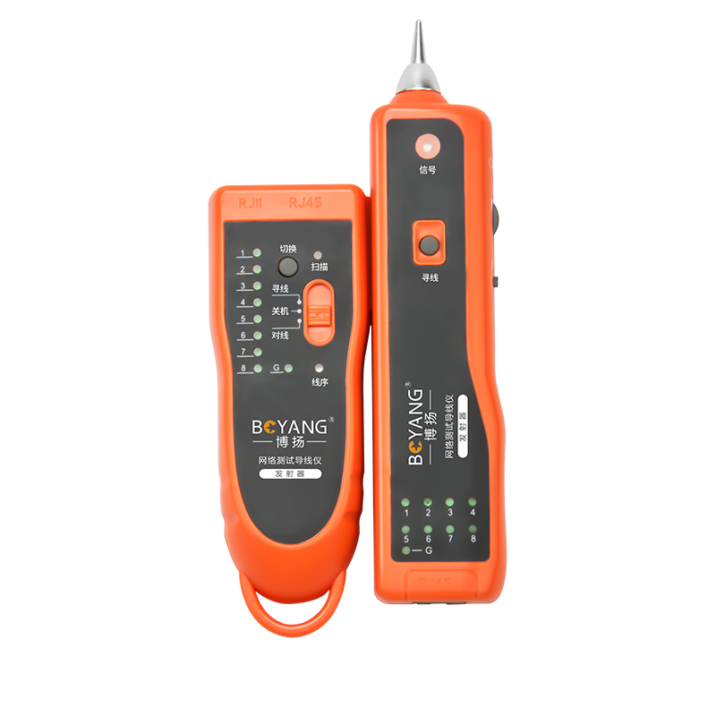 BOYANG Network Phone Line Tracker with POE Support Cable Tester BY-1668