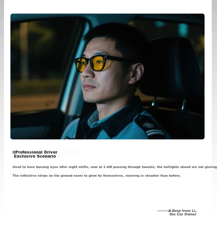 Bertha Men's Anti-Glare Polarized Driving Sunglasses Day and Night Dual-Use UV Protection 23