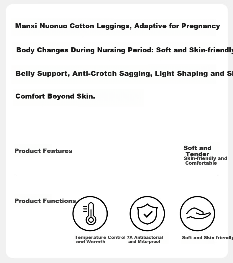 EMXEE Maternity Thick Leggings, Autumn New Style Pregnancy Yoga Pants, Maternity Tummy Support Pants, Butt-Lifting Pants, Maternity Wear, Black 1