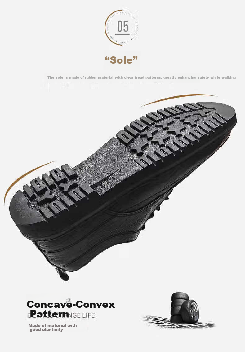 MULINSEN Men's Shoes, Business Formal Casual Shoes, Soft Upper And Sole, Small Leather Shoes, Black, Size 39, 2901 9