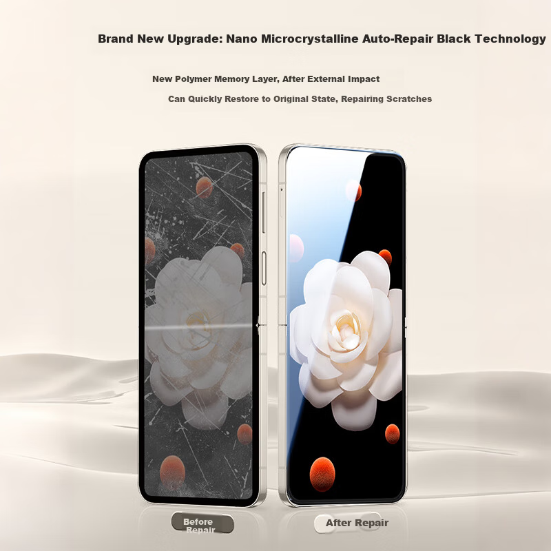 LANGLING Ice Porcelain Film for Xiaomi 14 Pro/14 Ultra - Hydrogel Screen Protector, Non-Tempered, Full Coverage, HD Scratch-Resistant, Anti-Fingerprint, Quick Application Film 4