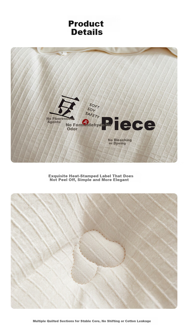 LIIESEN [Fat D Same Style] Class A 100% Cotton 21% Soy Fiber Quilt Warm Winter Quilt 150*200cm 4.9 Jin 12
