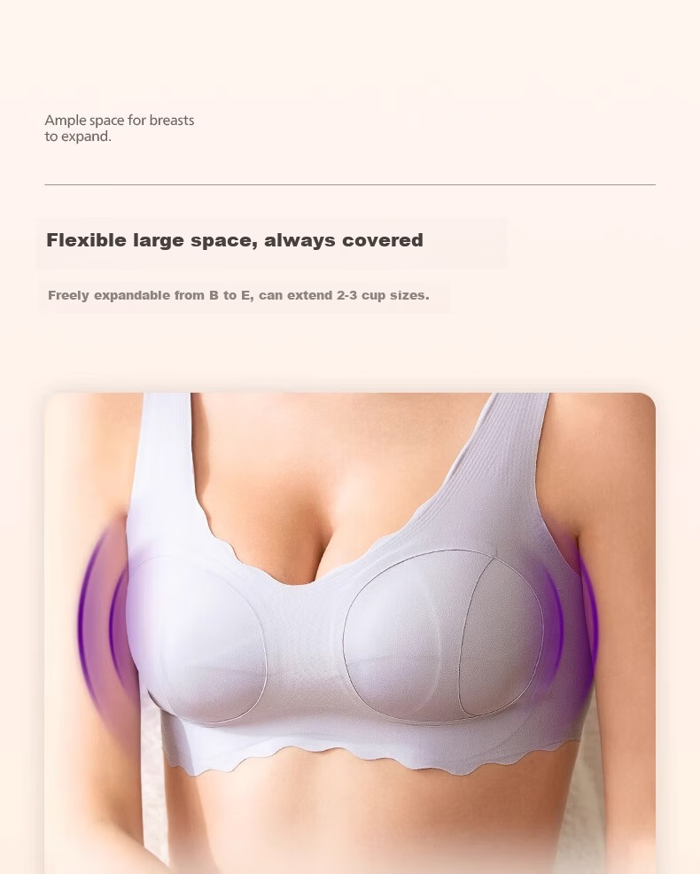 AVENT Philips AVENT Maternity Nursing Bra Front-Open Push-Up Postpartum Breastfeeding Lavender S 12