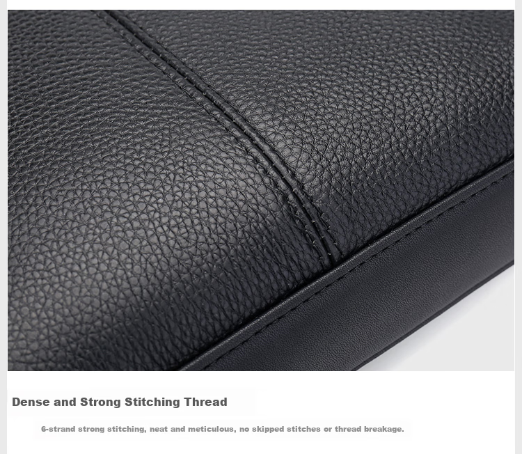 MEXICAN Men's Single-Shoulder Crossbody Handbag, Top-Grain Leather, Commuter Bag, Business Fashion, Travel-Friendly, Lightweight, Large Capacity, Birthday Gift 18