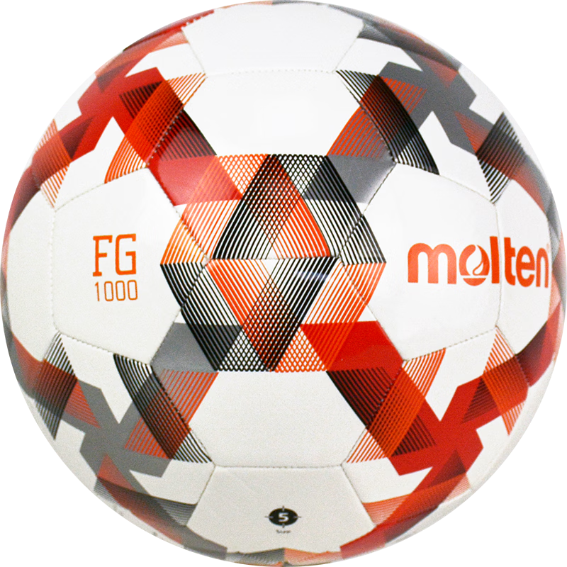 Molten Soccer Ball Size 5 Standard F5D1000 TPU Machine Sewn Recreational Training Football