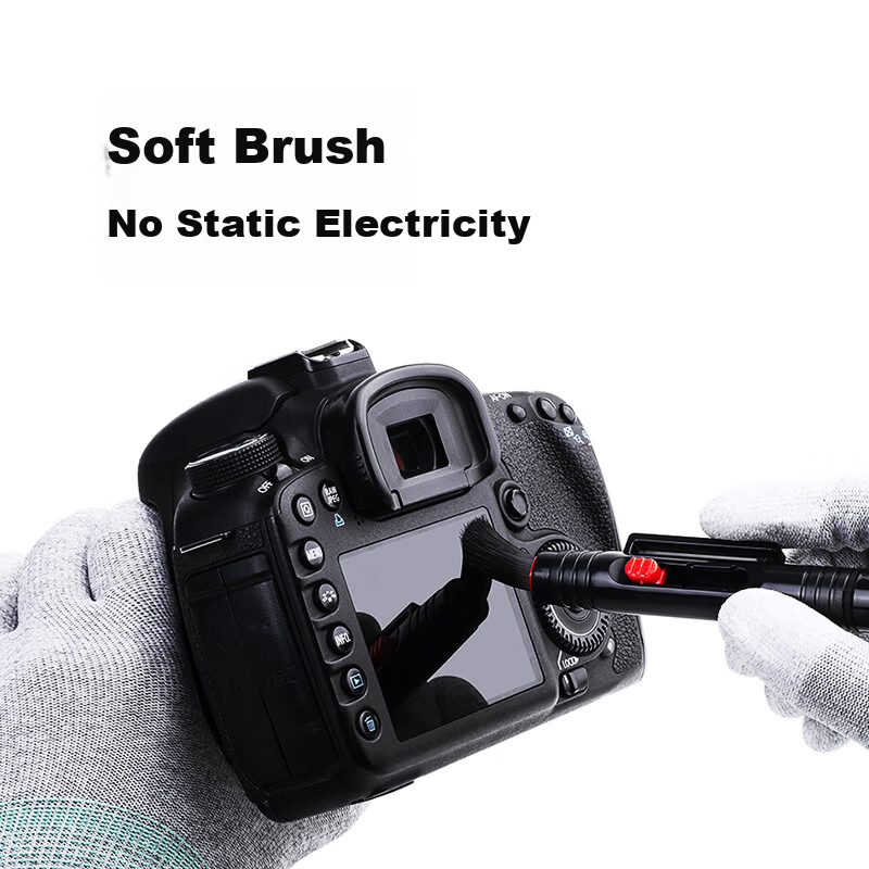 K&F CONCEPT Lens Pen Camera Cleaning Pen DSLR Lens Dust Removal Fingerprint Cleaning Brush Carbon Head Digital Cleaning Tool SKU.1691 2