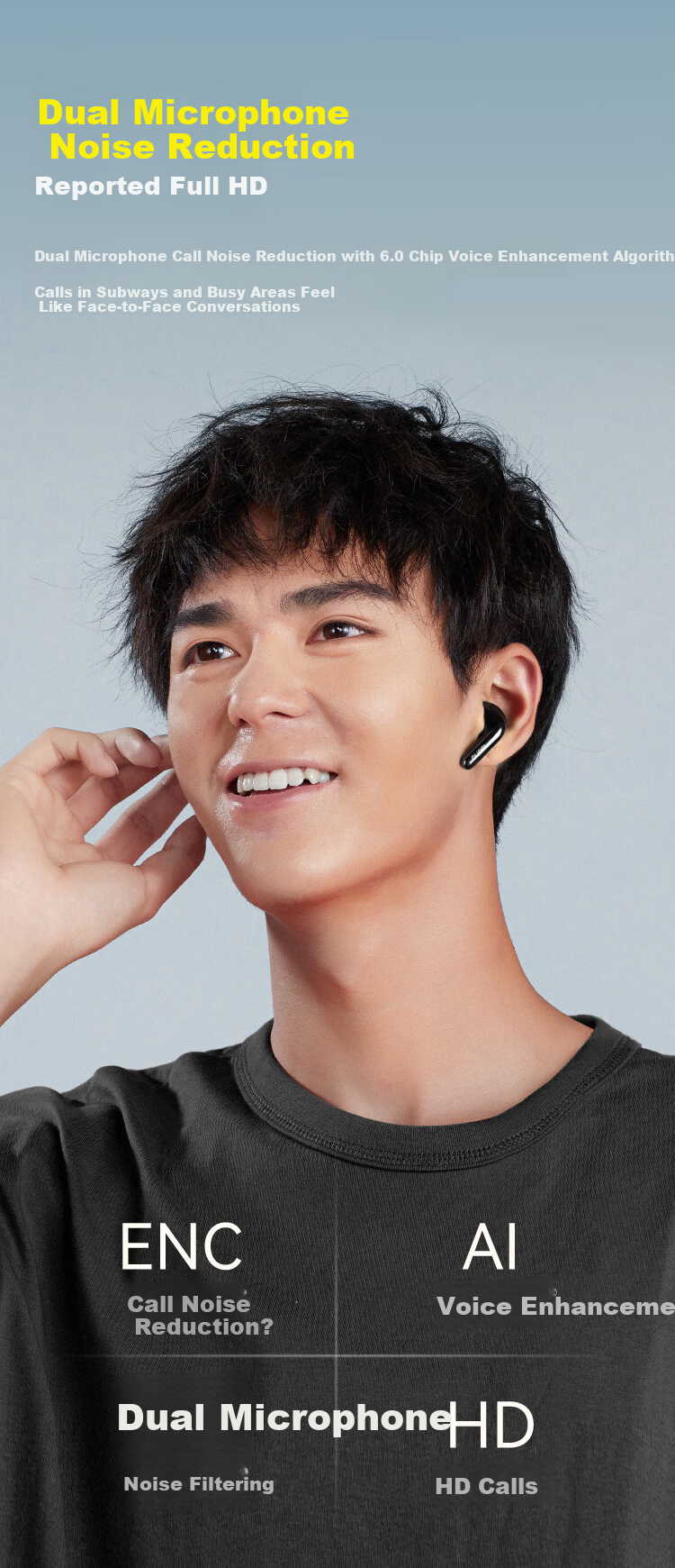 IGene [AI Translation + Conference Summary] 2026 New Smart Bluetooth Earphones, Semi-In Wireless, for Music And Gaming, Low Latency, Compatible with Huawei, Xiaomi, OPPO, OnePlus, Vivo 14