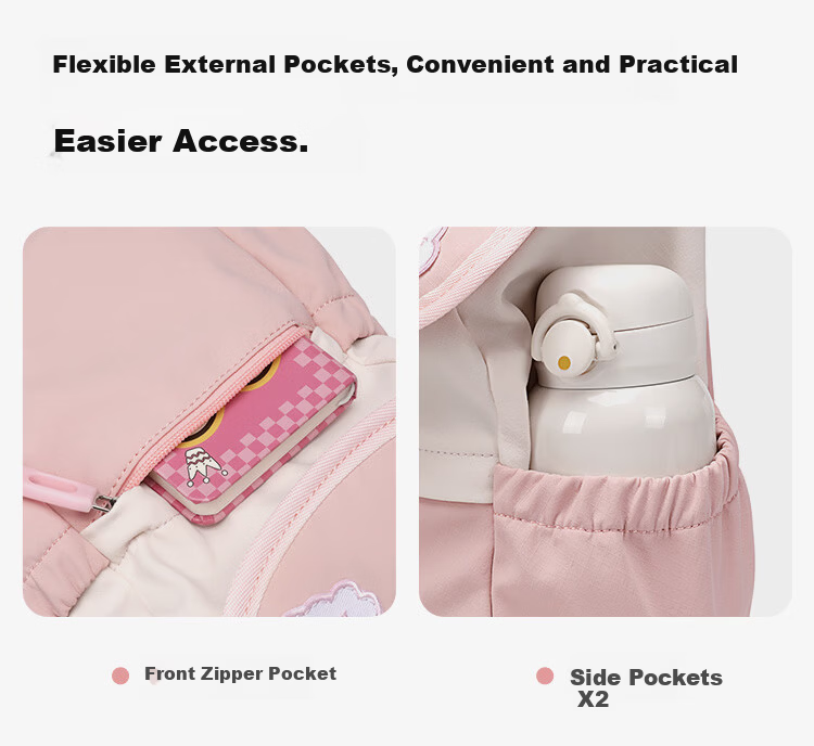 GOLF Kids Lightweight Breathable Kindergarten Backpack Outdoor Travel School Bag for Boys and Girls Parent-Child Backpack 10