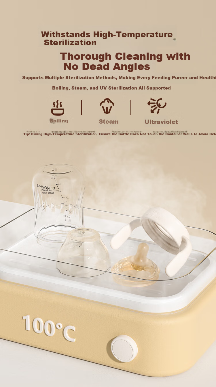 Beingmate Newborn Diamond Glass Baby Bottle 0-3-6 Months Anti-Colic Eccentric Nipple Preemie Imitation Breast Milk 7