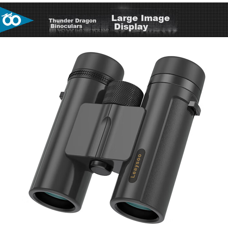 Leaysoo Leaysoo Xuanying 10X26 High Magnification High Definition Professional Binoculars for Mobile Phones, Outdoor Concert Viewing, Classic Black 16