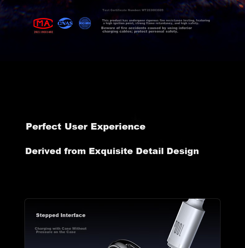 Baseus Type-C Data Cable 6A Super Fast Charging 100W/88W for Huawei Honor Xiaomi Apple 15/16 Pura80/Mate70 Moonlight White 2m 20