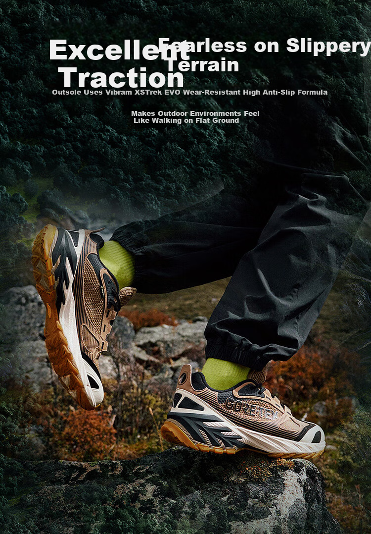 KOLON SPORT KS-2000 GTX Waterproof Breathable Hiking Shoes Unisex Durable Mountain Climbing Shoes 6