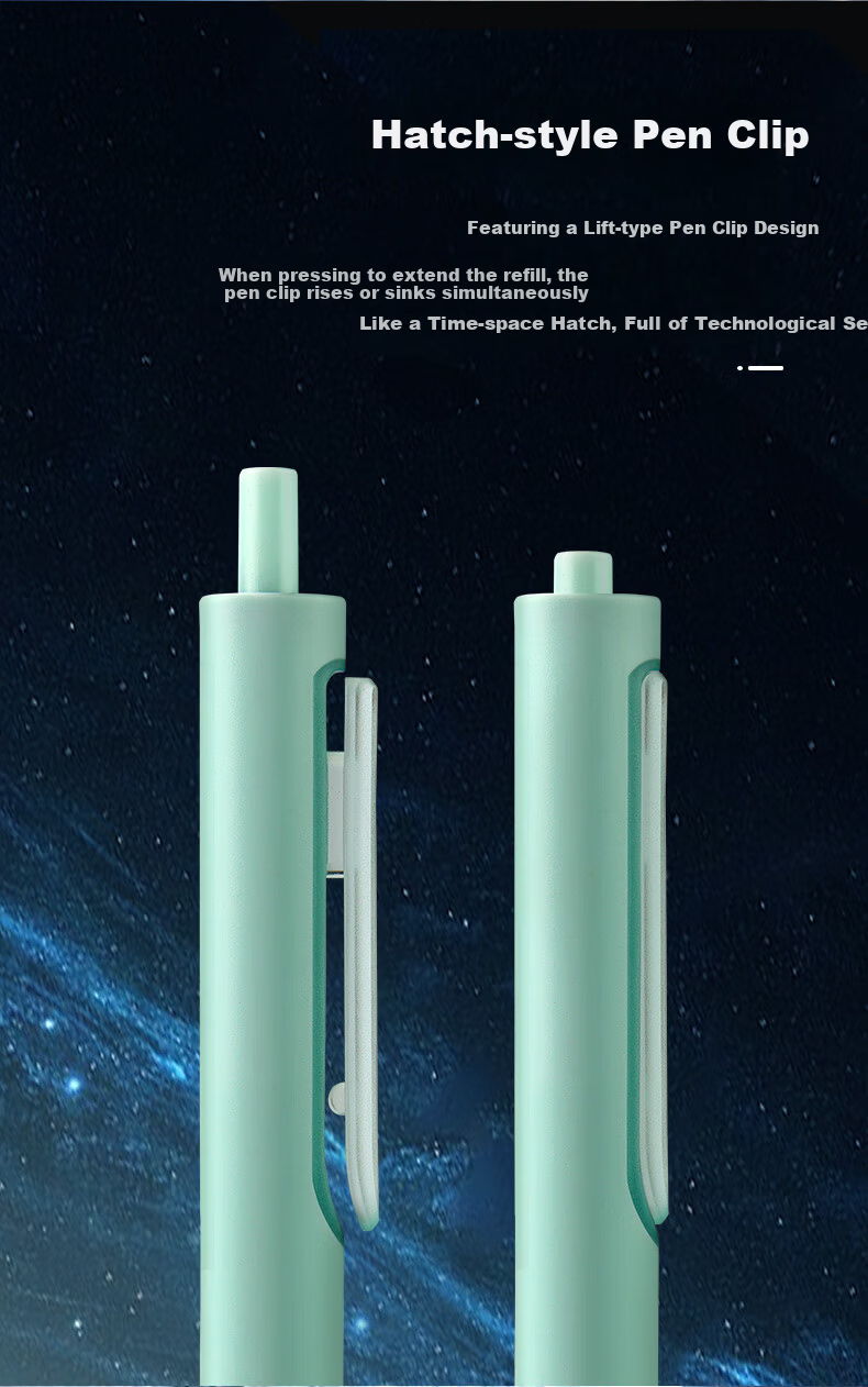 Dianshi Space Capsule Mechanical Pencil 2-Piece Set 0.5mm Student Automatic Pencil Back to School Essential DS-3505E (Mechanical Pencil*1 + Lead*1) 3