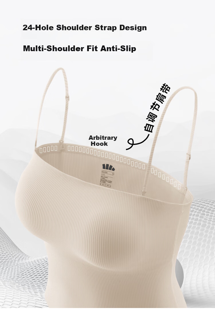 Banana Under Bra-in Women's Padded Backless Camisole Tube Top Versatile Outerwear and Innerwear 3