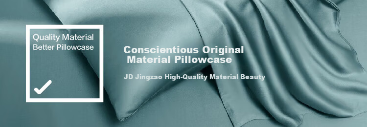 JD Jingzao Silk Pillowcase 6A Grade Mulberry Silk Pure Color Luxury Pillowcase 48x74cm Single Gray 1