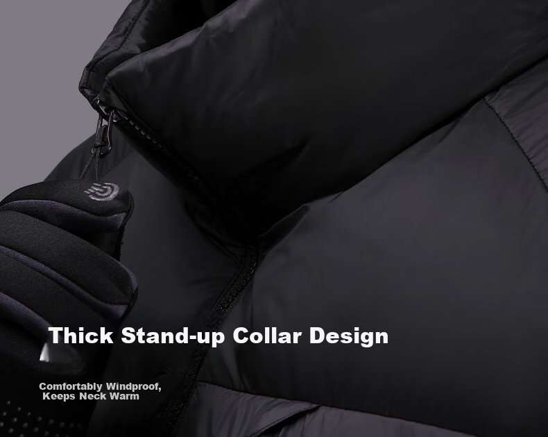 CAMEL Outdoor Down Jacket Unisex Thickened Graphene Warm Water-Repellent Puffer Coat 04/B/D/J Random Delivery 58