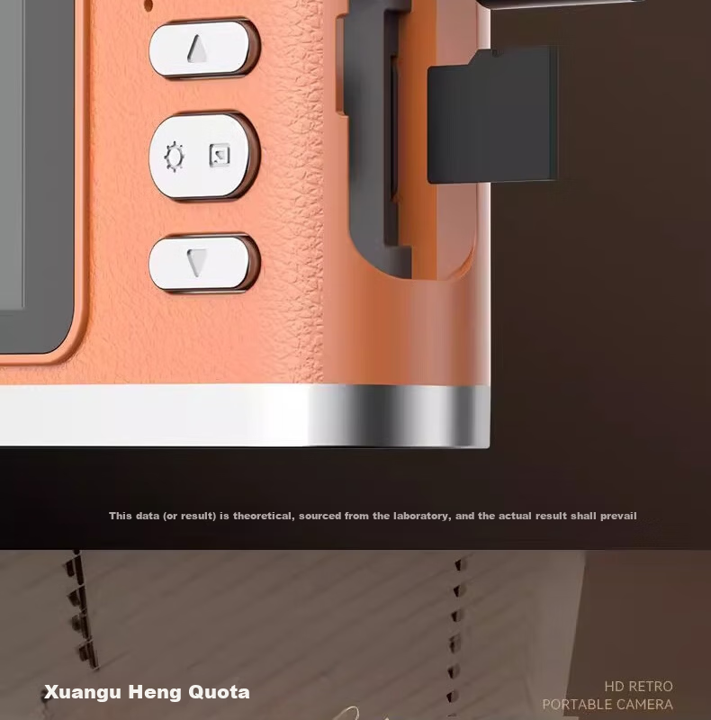 Black Cat Diary DK17 Digital Camera CCD Student Retro Campus Mini Camera Handheld Vlog Entry-Level Shooting Y03 Kids Card Instant Portable Photo Toy Gift Brown 64G 19