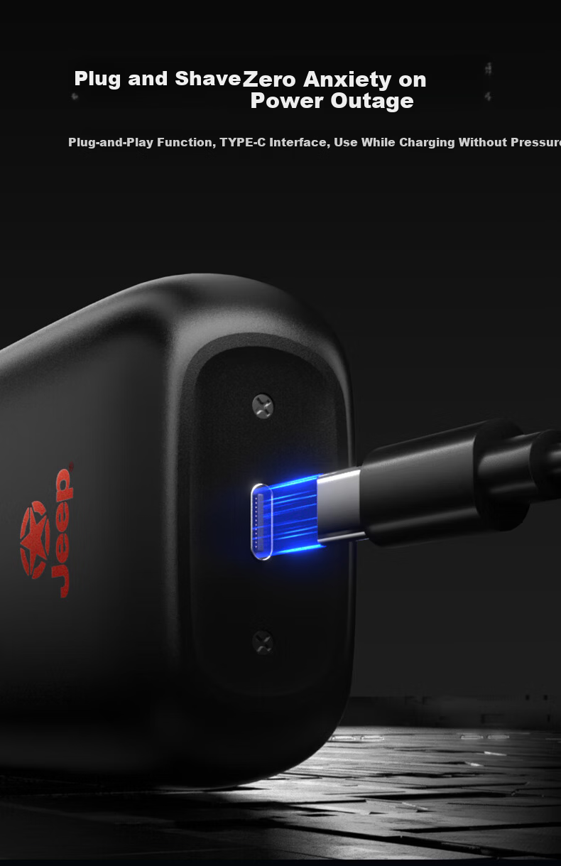 JEEP Professional Electric Hair Clipper for Men, Salon-Grade Cordless Hair Trimmer with Long Battery Life, High-Speed Motor, 21-Speed Adjustable Aluminum Alloy Body 10