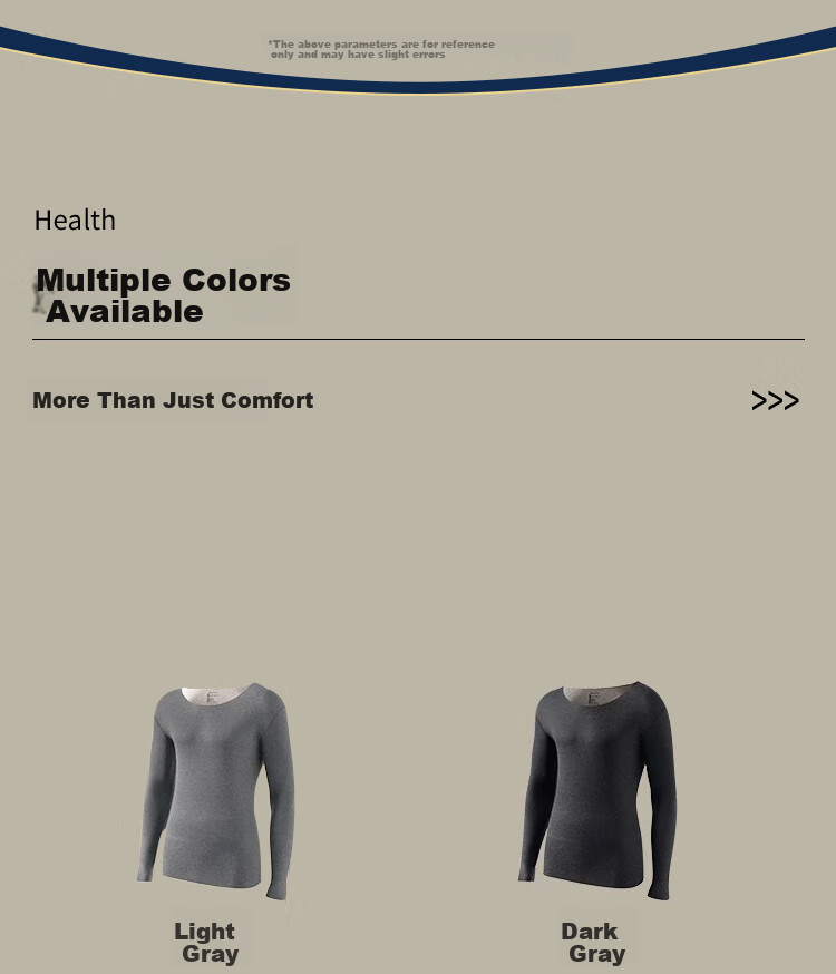 Langsha Thermal Underwear Autumn Winter Unisex Seamless Customizable Base Layer Top with Wool and Mulberry Silk 10
