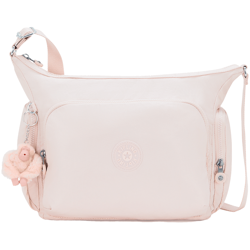 Kipling 2026 New Versatile Trendy Gift Horn Bag GABB Matte Light Pink Birthday Gift