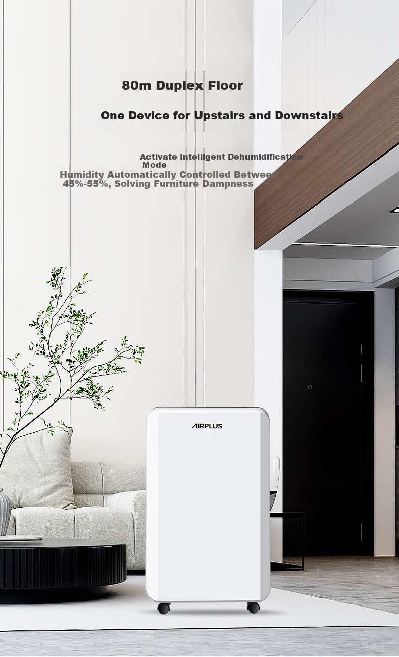 Aipulaisi Dehumidifier Home Large Area Basement Dehumidifier 31L/Day High-Efficiency Compressor AP31-1908EW 6