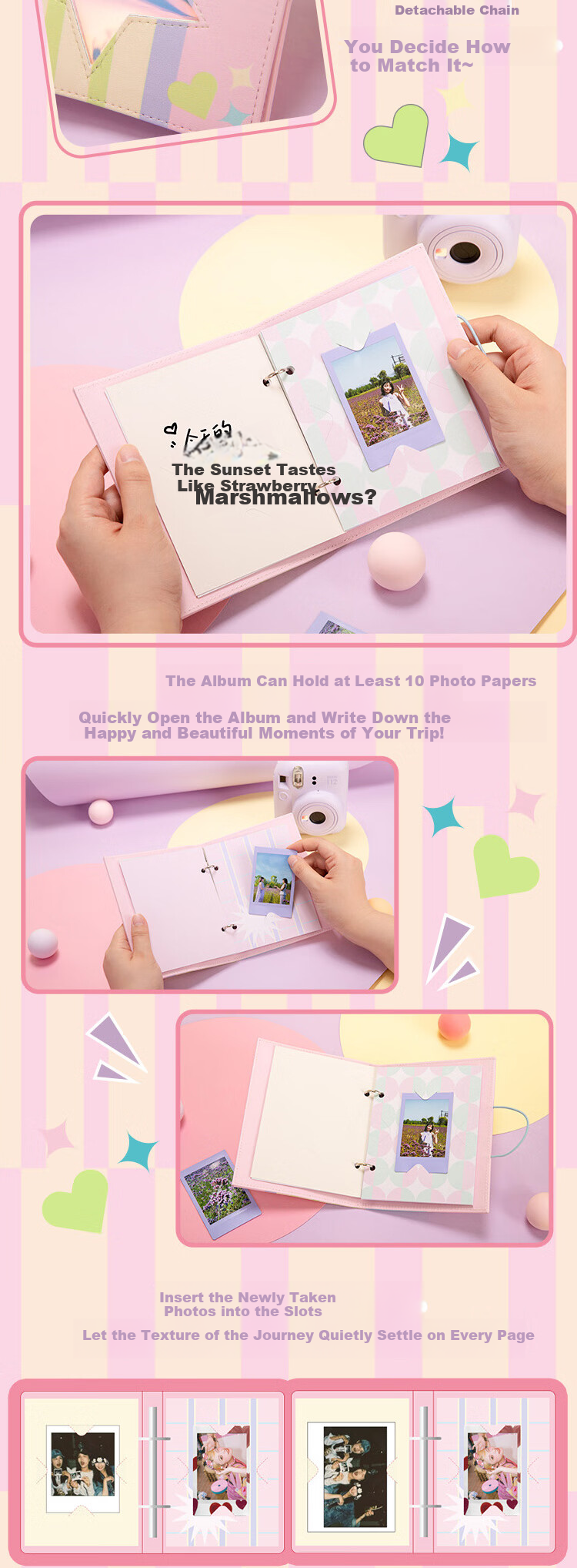 INSTAX Fujifilm Instax Mint Star DIY Photo Album 3