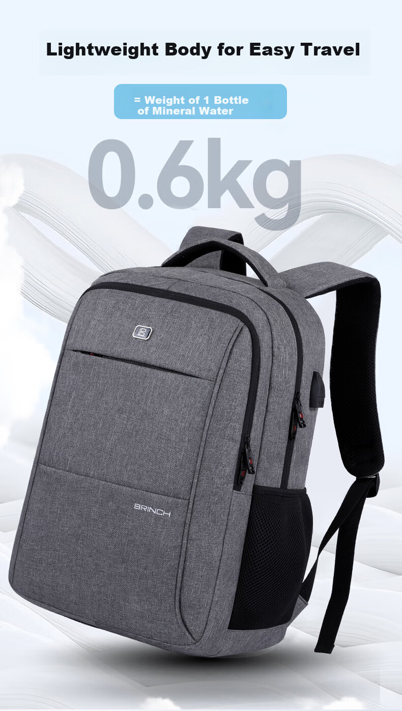 17/18 Inch Imperial Notebook Laptop Backpack Shockproof Water-Resistant Business Travel Commuter Large Capacity 9