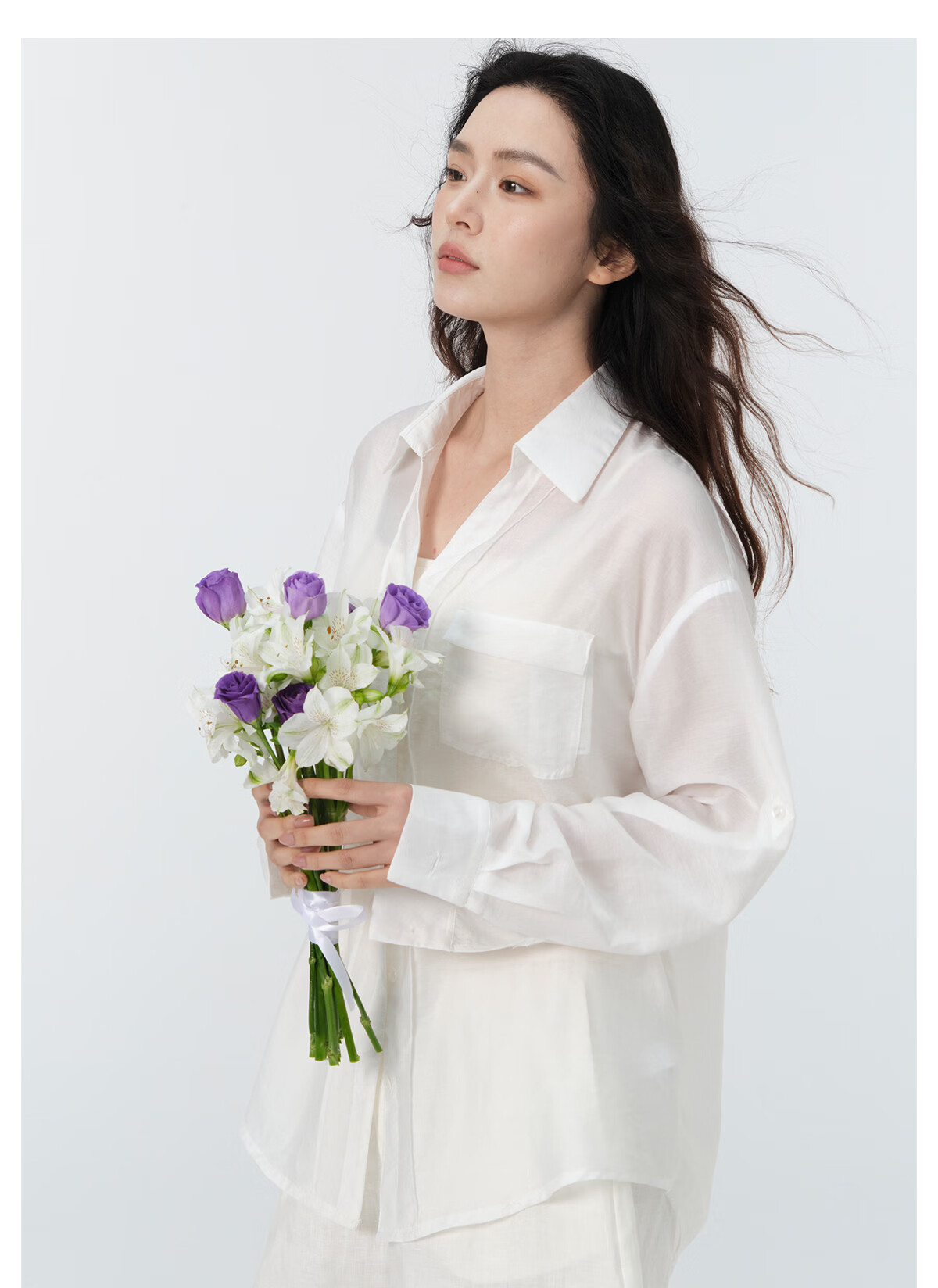 RA&RN RARN/Love Like You Lightweight Lapel Lyocell Shirt 18