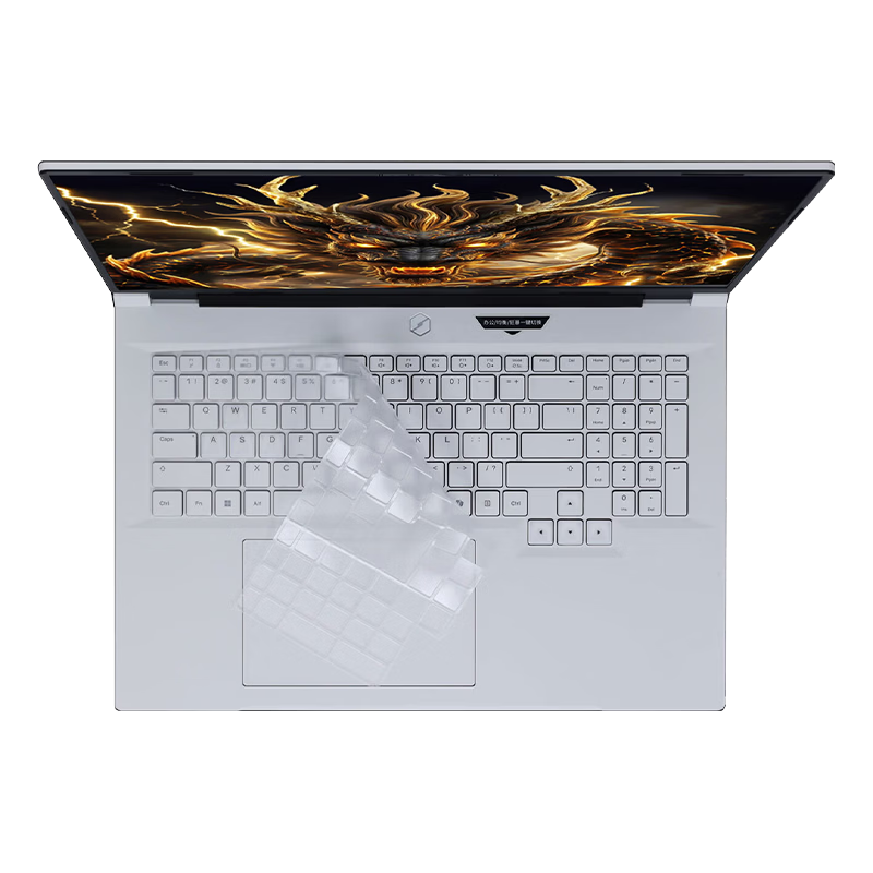 Jiasu Mechanical Revolution Canglong 18 Pro / Yaoshi 18 Pro Keyboard Cover Soft Silicone Invisible Fit Dustproof Silent Typing Keyboard Protector Sleeve