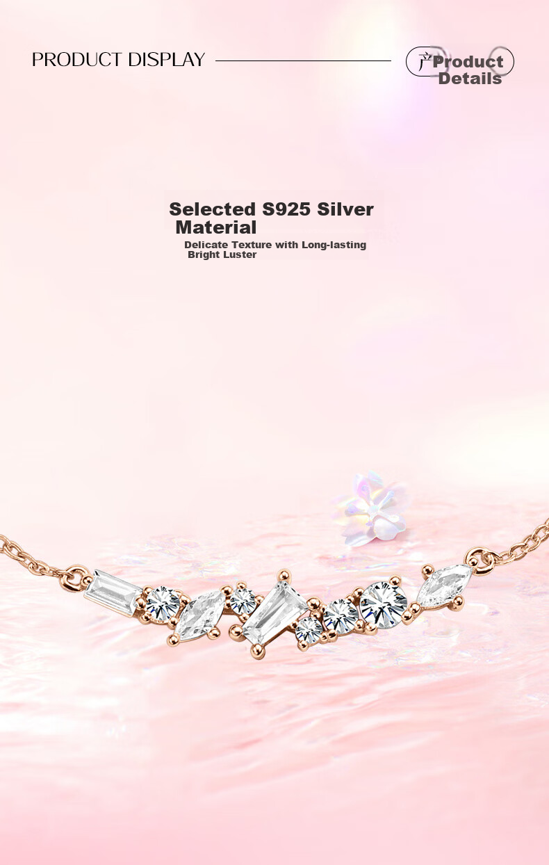Disney Star Reflection Bracelet 925 Silver Luxury Birthday Gift for Girlfriend 38 Women's Day Gift 6