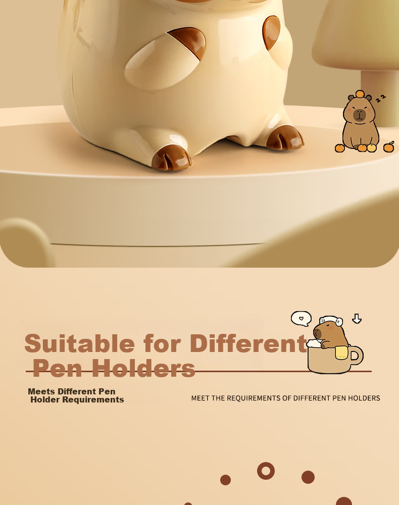 M&G Capybara Hand-Crank Pencil Sharpener for Elementary Students APS906U5 2