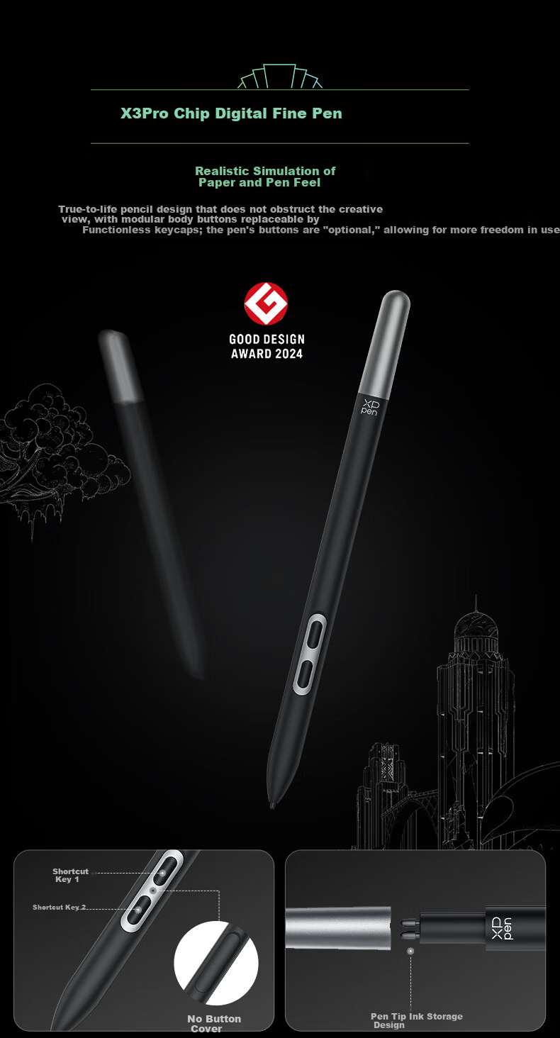 XP-Pen Professional Drawing Tablet Digital Screen Pen Display Graphics Tablet Handwriting Electronic Drawing Board Magic Drawing Pad 11