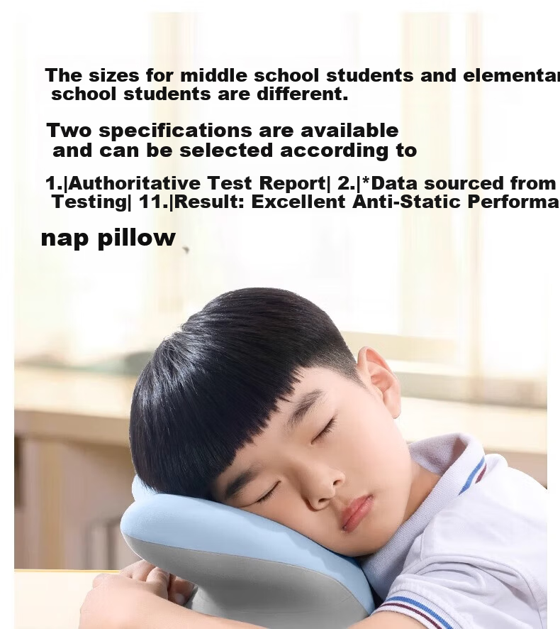 Nila Nap Pillow Prone Sleeping Pillow for Primary and Secondary Students Classroom Desk Nap Essential Hugging Pillow 16