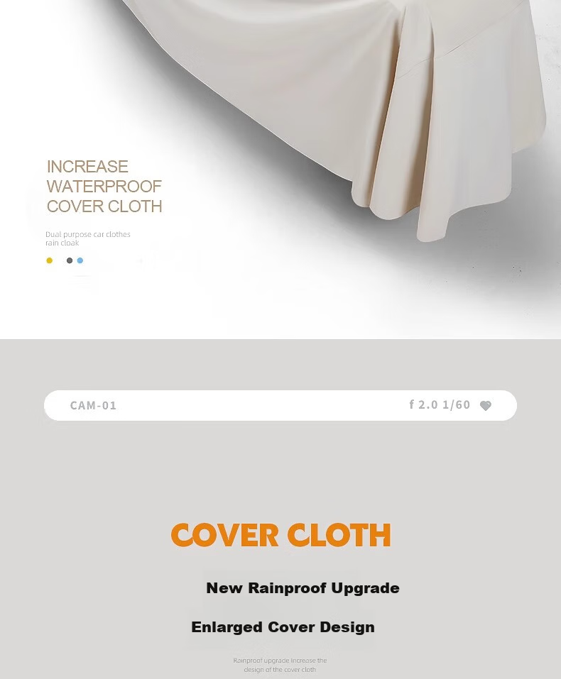 Beimei Women's Electric Scooter Raincoat Waterproof Full-Body Long Thickened Large Rain Poncho Cover 5