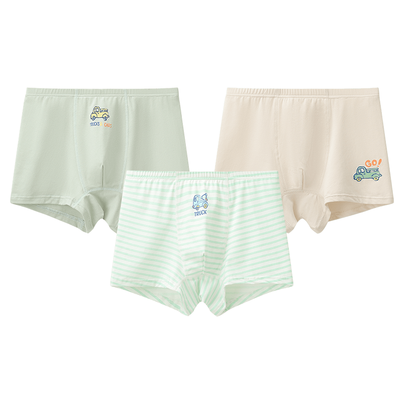 Hodo Children's Underwear, Modal Cotton Boys And Girls Boxer Briefs, 7A Antibacterial Youth Shorts, K4115, Size 150