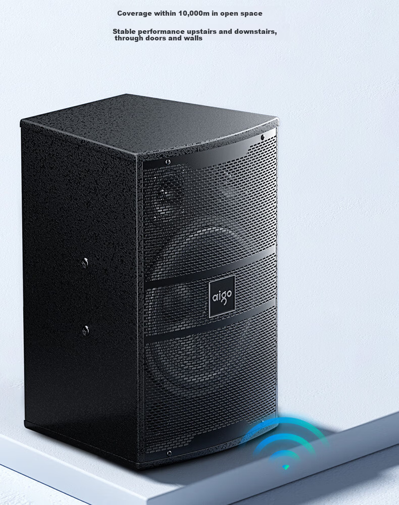 Patriot 6.5-inch X306 Wireless Wall-Mounted Speaker Bluetooth Professional KTV Home Stage Speaker for Conference Room Dance Studio Gym Classroom High Power High Volume 10