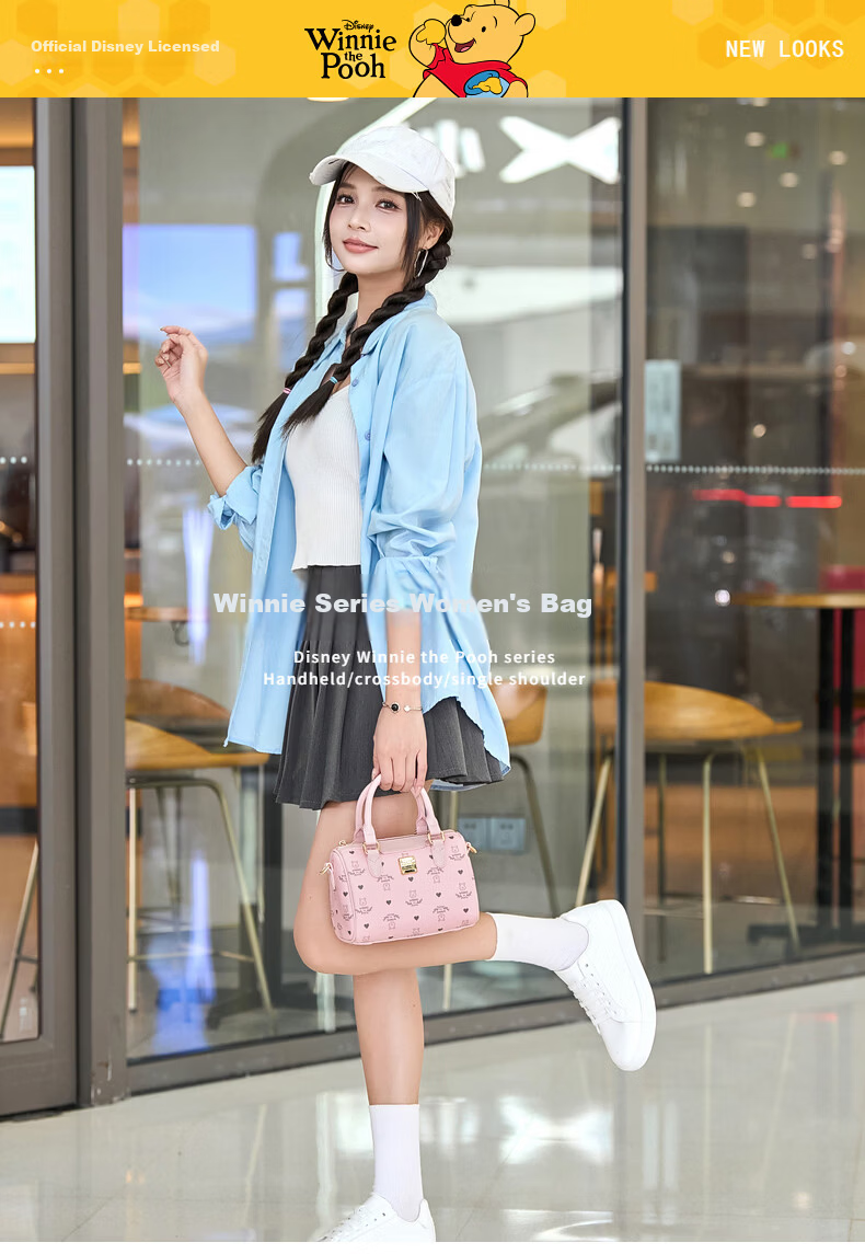 Disney Women's Bag Crossbody Bag High-End Niche 2026 New Handbag Shoulder Bag Cute Birthday Gift for Girls 1