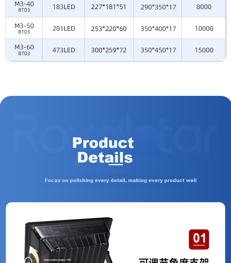 Royalstar Solar Garden Light Outdoor Lighting Home Street Lamp LED Waterproof Floodlight Outdoor Landscape Light 23