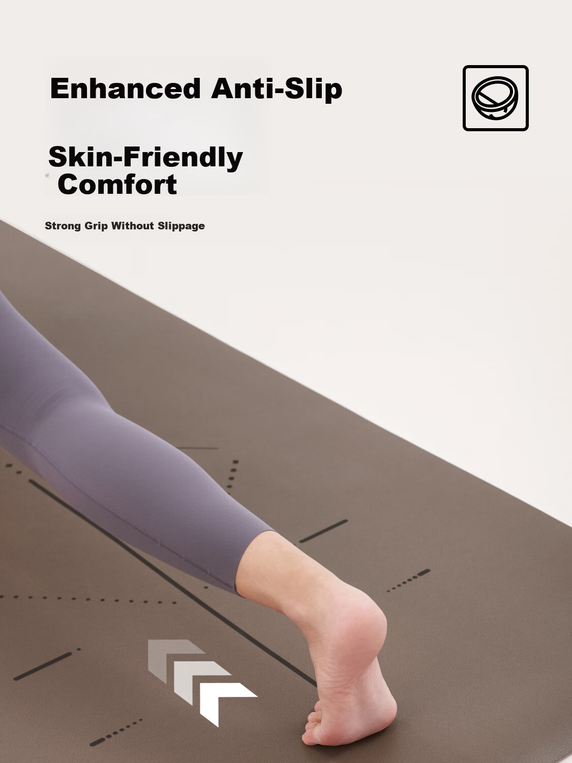 Keep Yoga Mat Fitness Mat Home Use 2025 New Professional Non-Slip Shock Absorption Natural Rubber Coconut Shell Mat Gravel Sand Color 7