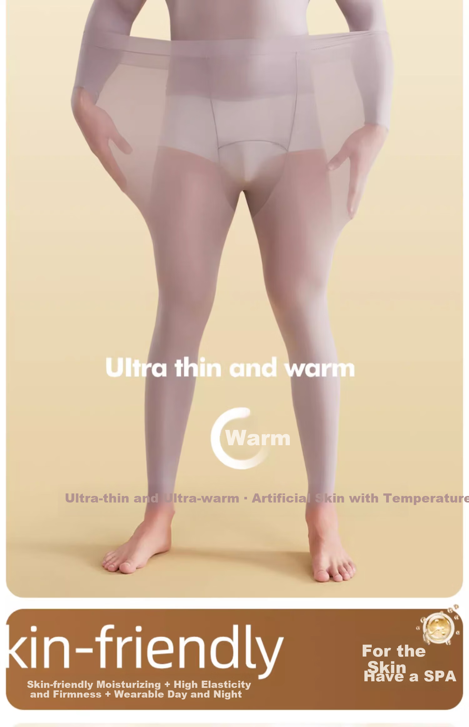 BOPRUIEY Men's Thermal Ultra-Thin Base Layer Hyaluronic Acid Underwear 2025 New Autumn Winter Set Thermal Shirt and Pants 4