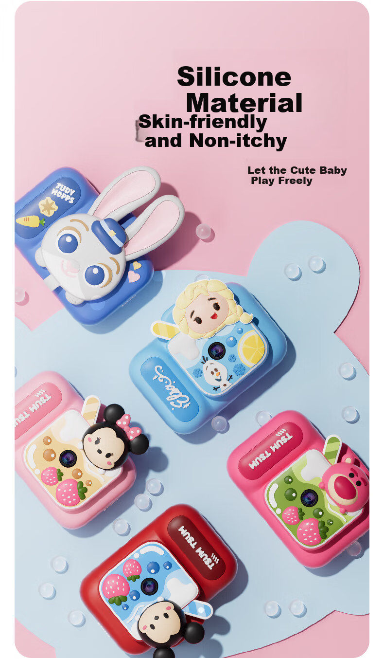 MAQUCC Disney Kids Camera Minnie 32GB for Girls Ages 6-14 Birthday Gift Student Practical Premium Souvenir K78 12