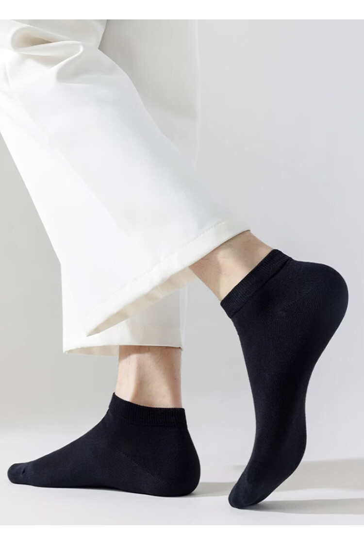 Banjeni Disposable Socks Unisex Portable Daily Throwaway Mid-High Tube Travel Breathable Odor-Resistant Wash-Free Socks 9