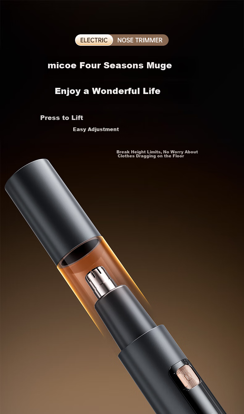 CHIGO Electric Nose Hair Trimmer for Men Portable Nose Hair Cutter Nose Hair Removal Tool Nose Hair Groomer Nose Pore Cleaner 02 12