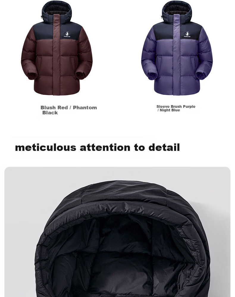 Penguin [Baby Edition] Camel Collaboration Thermal 2.0 Thickened Warm Down Jacket Puffer Coat M35CR28065 31