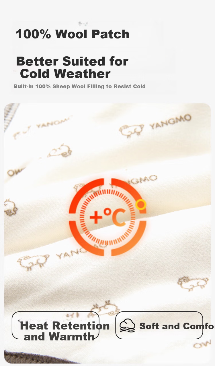 Langsha Graphene Thermal Vest for Women with Built-in Chest Pad, Autumn and Winter Fleece-Lined Thickened Wool Heating Base Layer Underwear 6