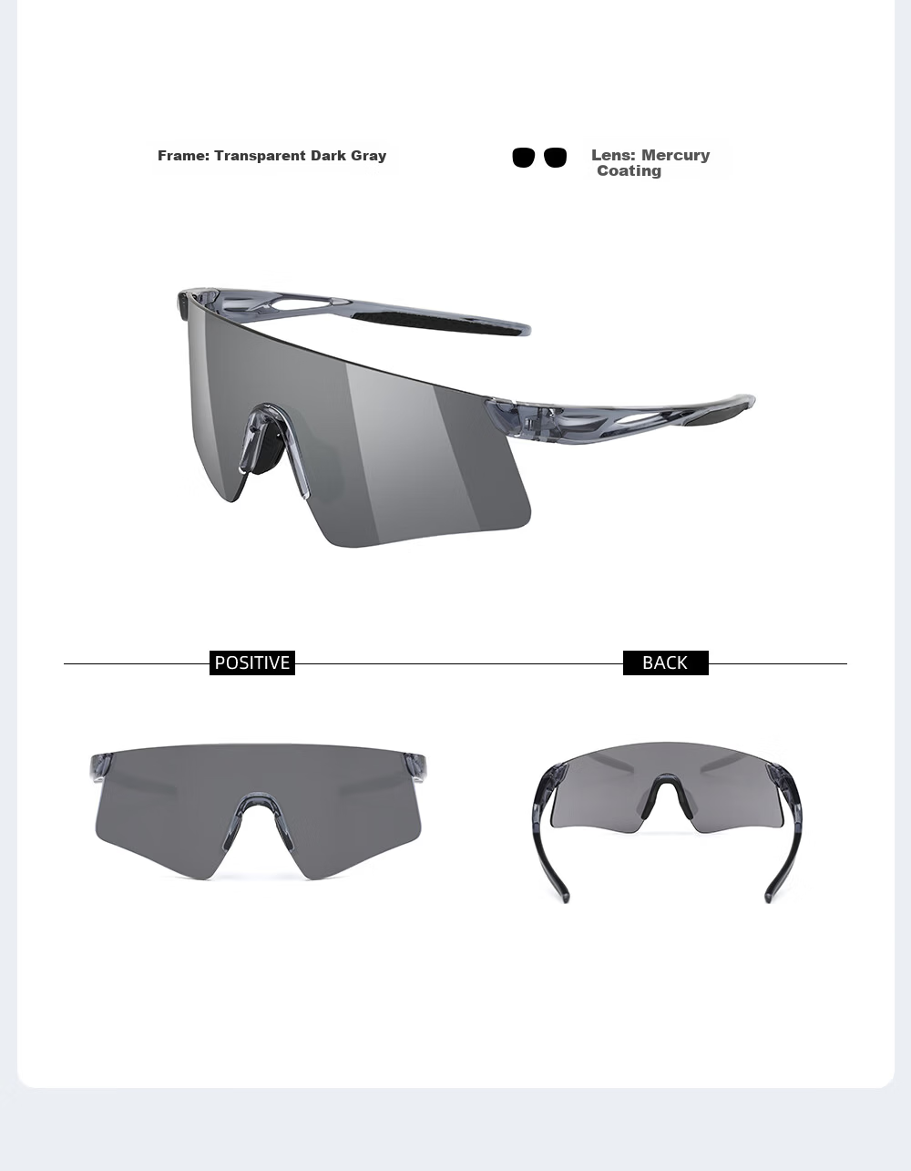Cashman Running Glasses Men's and Women's Marathon Professional Outdoor Sunglasses Photochromic Cycling Sports Protective Sunglasses 20