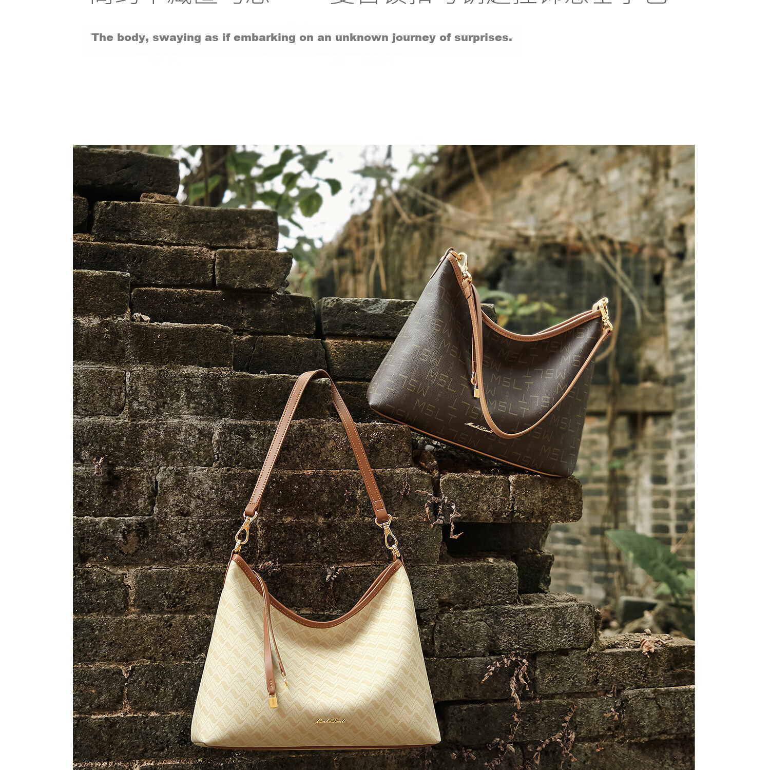 MashaLanti Premium Shoulder Bag Women Hobo Underarm Bag Large Capacity Tote Crossbody Practical Mother's Day Gift 5